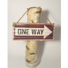 Табелка "One Way" 