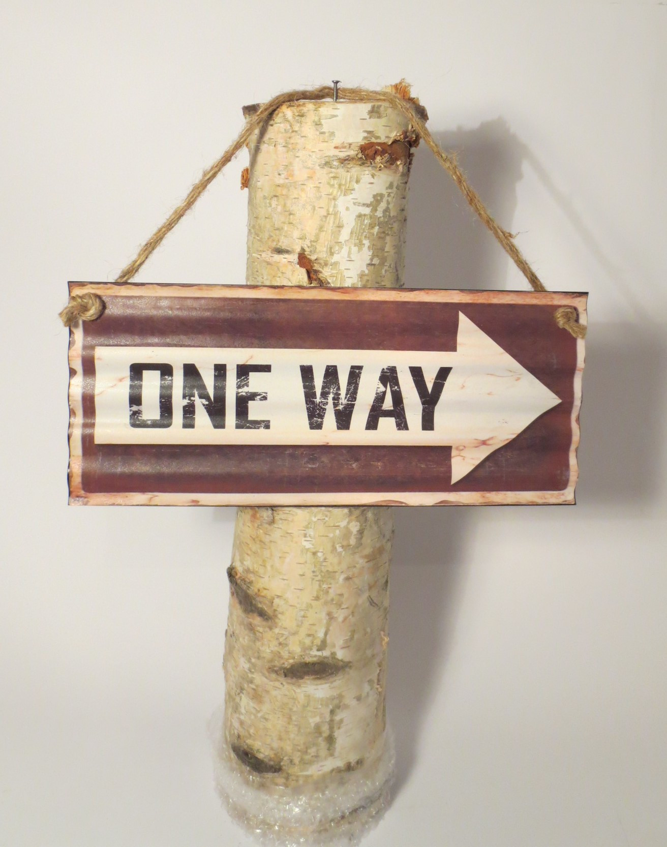 Табелка "One Way" - от www.decoranti.com | Декоранти.com